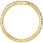 Hidden Halo-Style Engagement Ring or Band