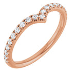 Hidden Halo-Style Engagement Ring or Band