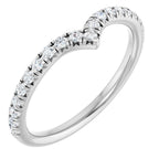 Hidden Halo-Style Engagement Ring or Band
