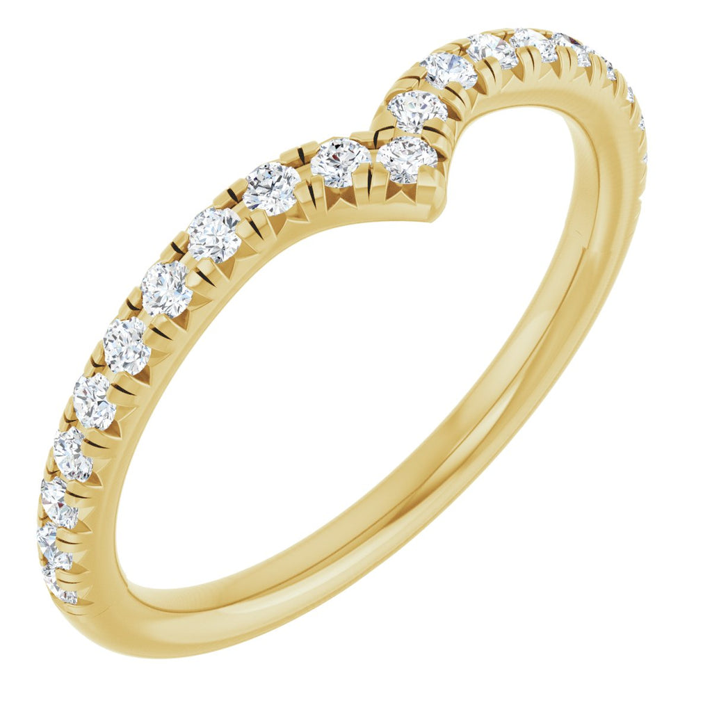 Hidden Halo-Style Engagement Ring or Band