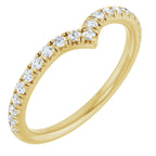 Hidden Halo-Style Engagement Ring or Band