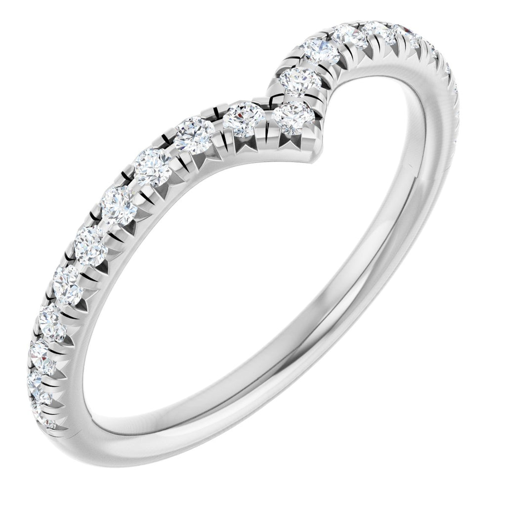 Hidden Halo-Style Engagement Ring or Band