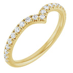 Hidden Halo-Style Engagement Ring or Band