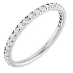 Accented Engagement Ring or Band