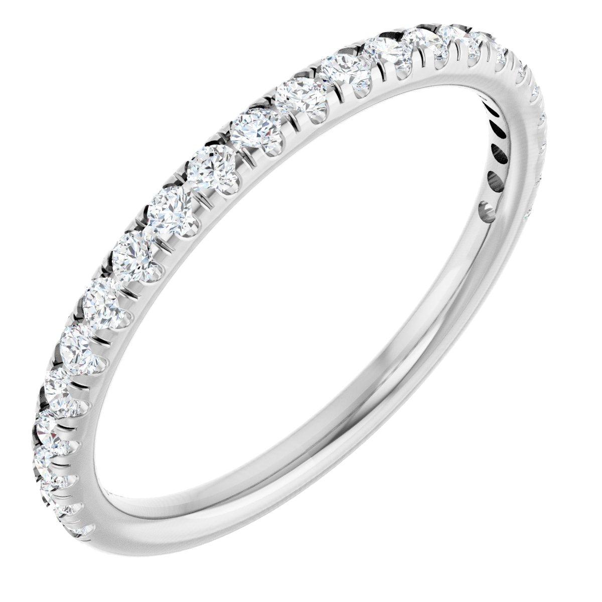 Accented Engagement Ring or Band