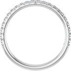 Accented Engagement Ring or Band