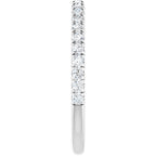 Accented Engagement Ring or Band