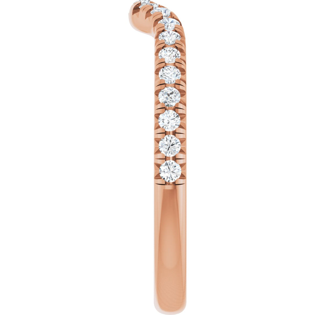 Hidden Halo-Style Engagement Ring or Band