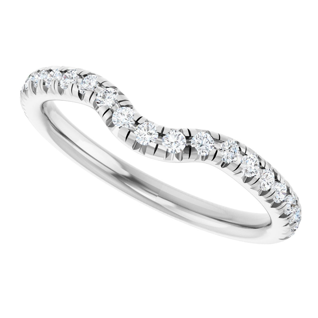 Hidden Halo-Style Engagement Ring or Band