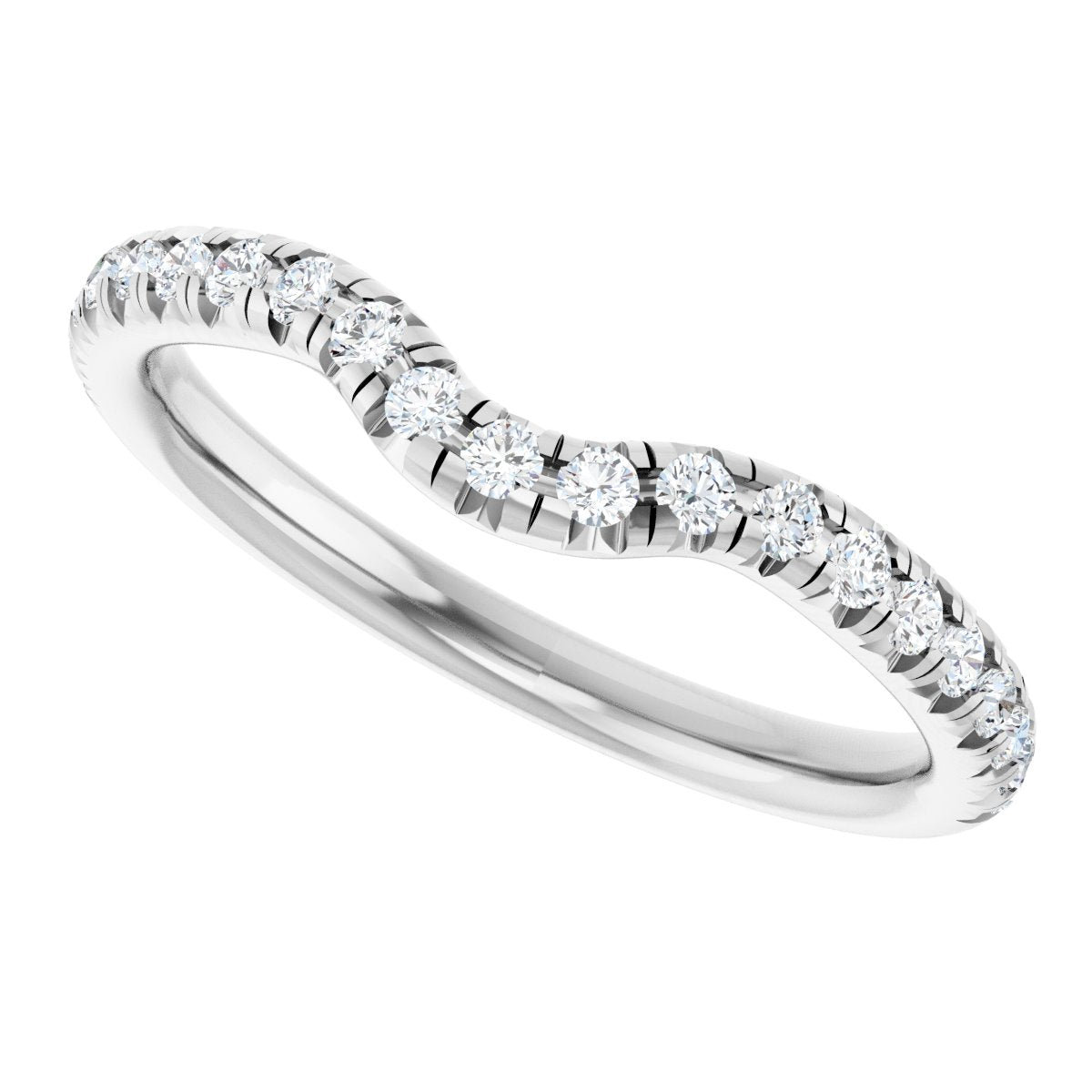 Hidden Halo-Style Engagement Ring or Band