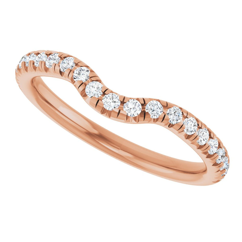 Hidden Halo-Style Engagement Ring or Band