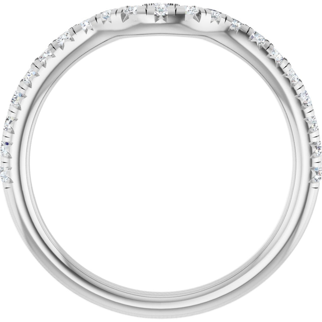 Hidden Halo-Style Engagement Ring or Band