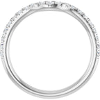 Hidden Halo-Style Engagement Ring or Band