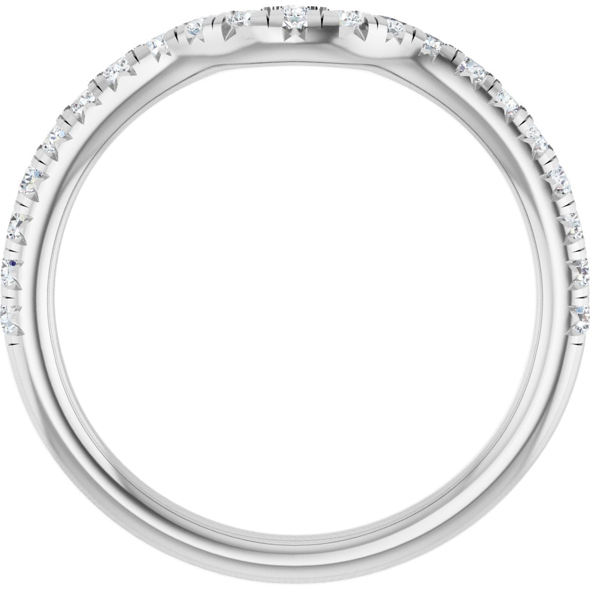 Hidden Halo-Style Engagement Ring or Band