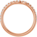 Hidden Halo-Style Engagement Ring or Band