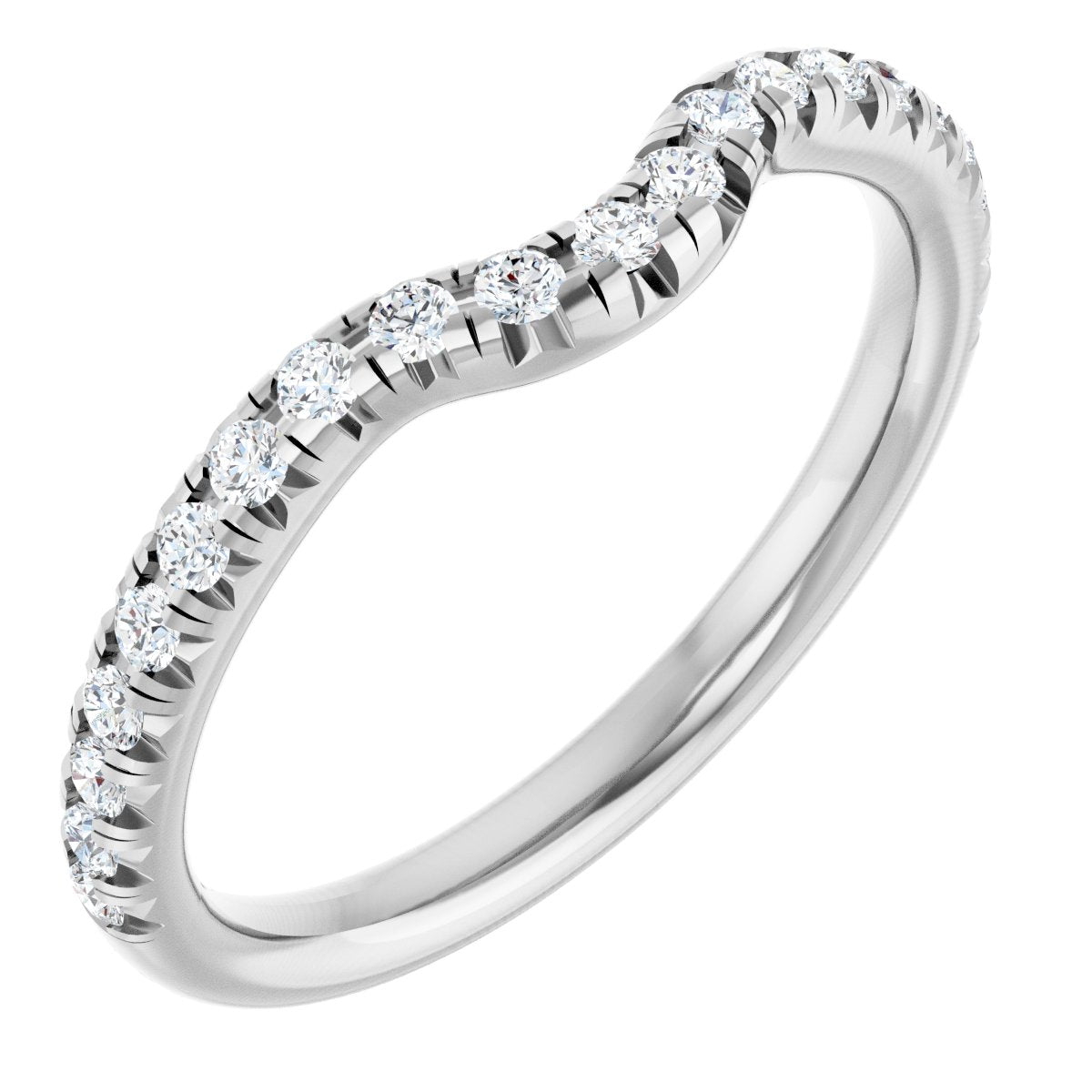 Hidden Halo-Style Engagement Ring or Band