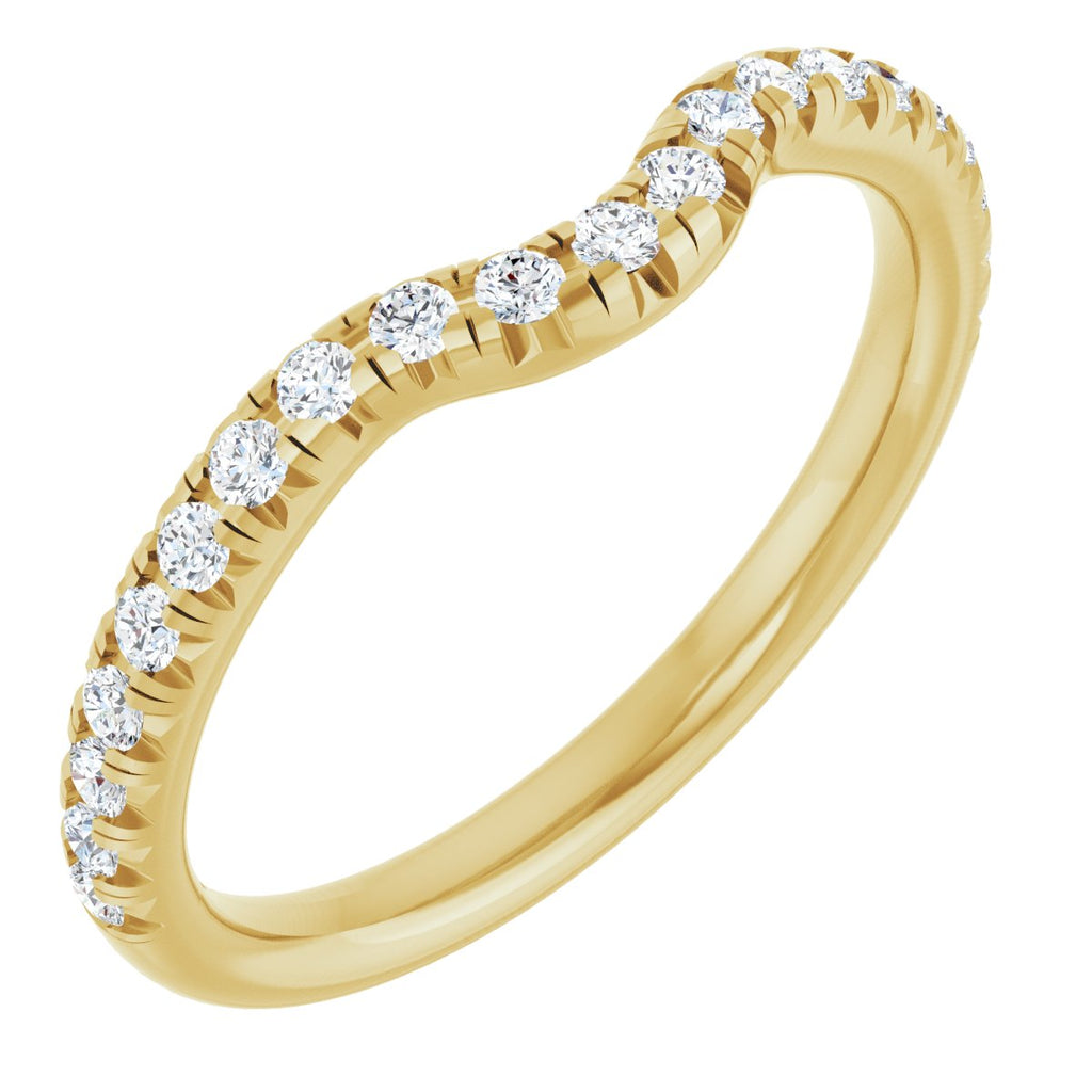 Hidden Halo-Style Engagement Ring or Band