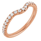 Hidden Halo-Style Engagement Ring or Band