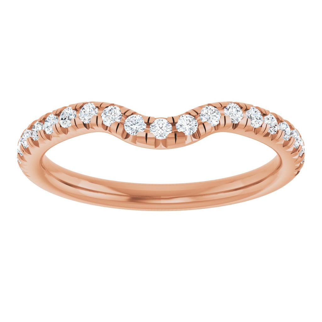 Hidden Halo-Style Engagement Ring or Band