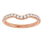 Hidden Halo-Style Engagement Ring or Band