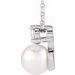 Accented Pearl Necklace or Pendant