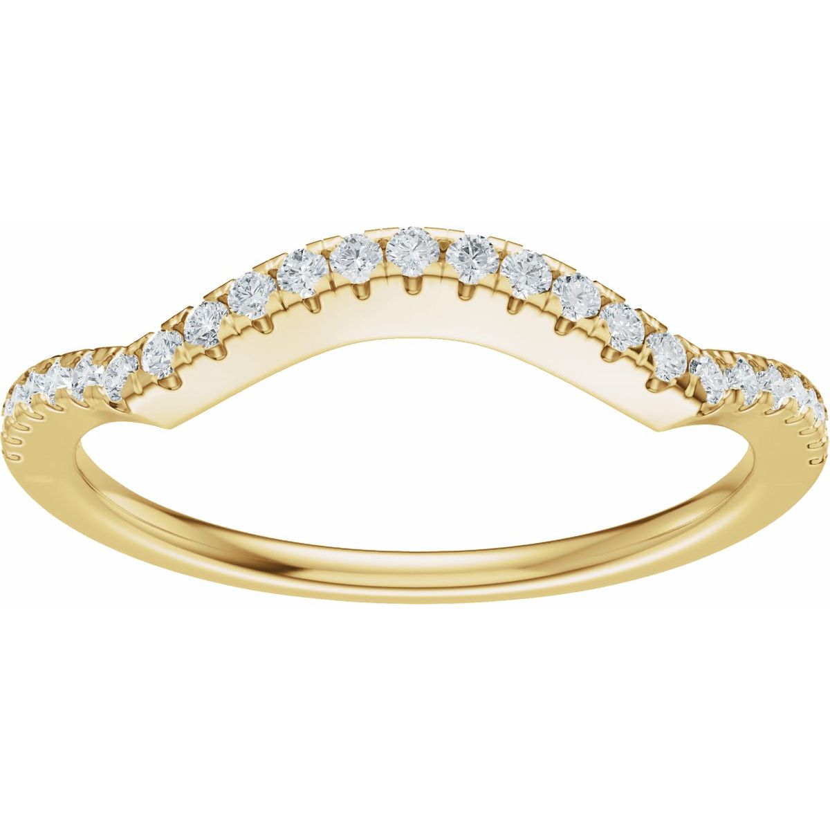 Accented Criss-Cross Engagement Ring or Band