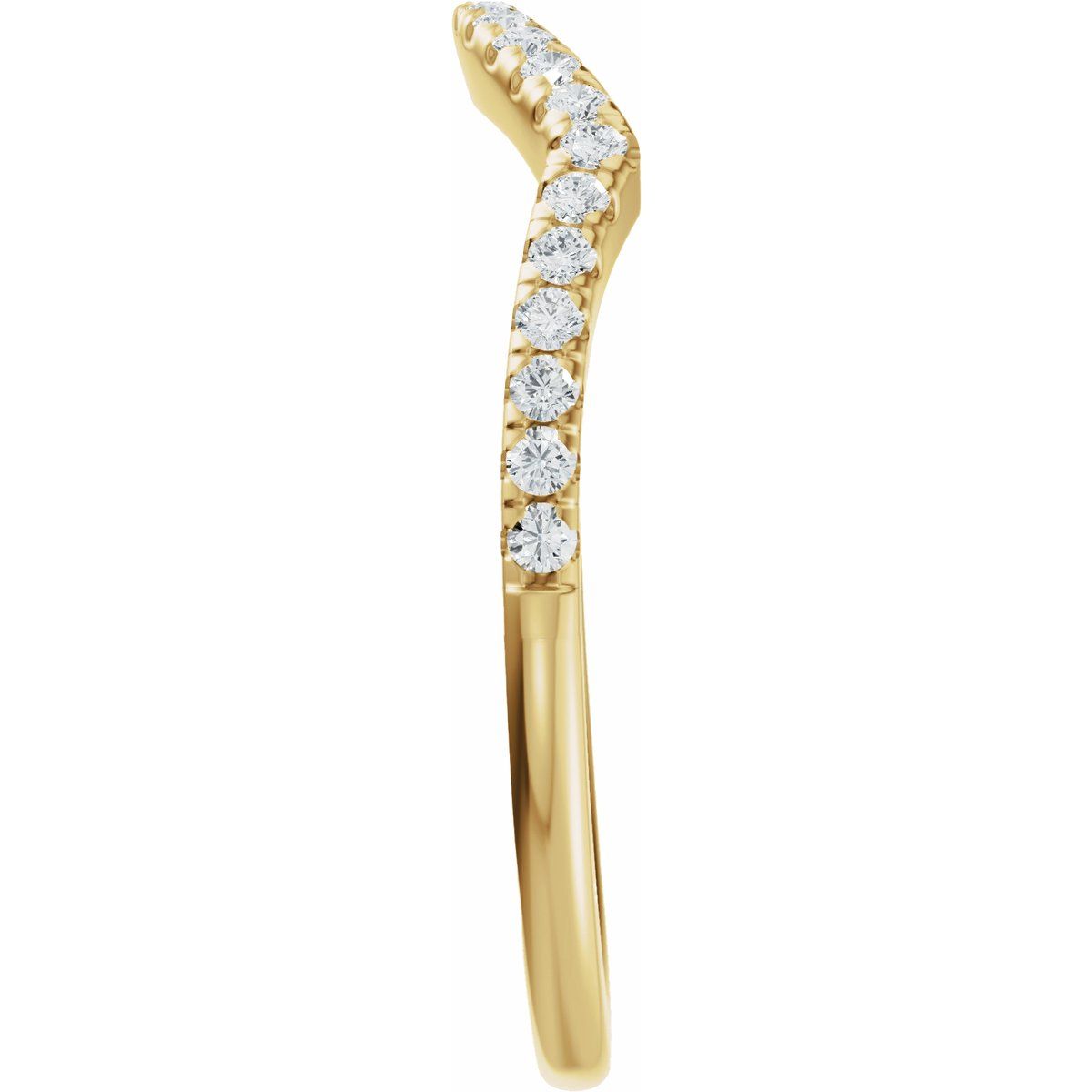 Accented Criss-Cross Engagement Ring or Band