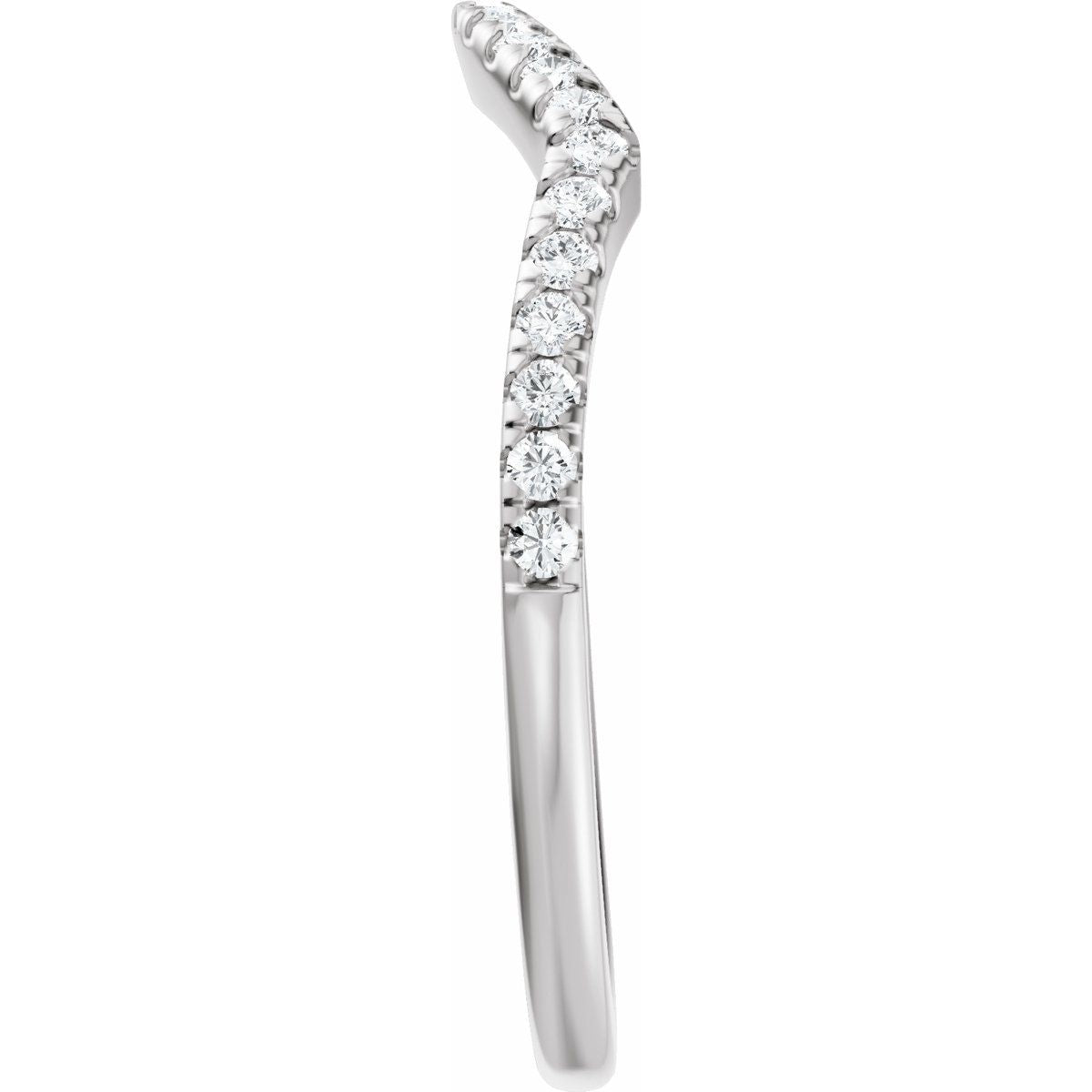 Accented Criss-Cross Engagement Ring or Band