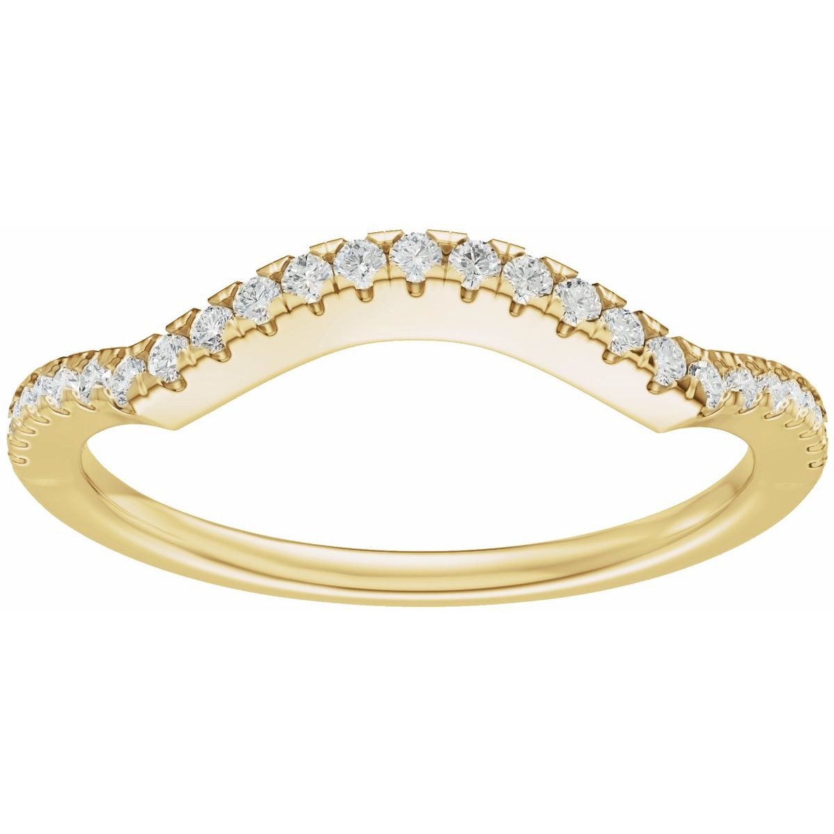 Accented Criss-Cross Engagement Ring or Band