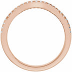 Accented Criss-Cross Engagement Ring or Band