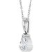 Solitaire Necklace or Pendant