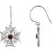 Vintage-Inspired Cross Earrings