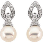 Accented Pearl Earrings