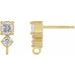 Accented Earring Top