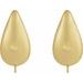 Puffed Hoop Earring Top