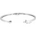 Accented Hinged Bangle Bracelet