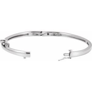 Journey Hinged Bangle Bracelet