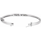 Journey Hinged Bangle Bracelet