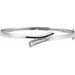 Journey Hinged Bangle Bracelet