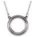 Circle Necklace or Center