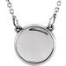 Concave Necklace or Center