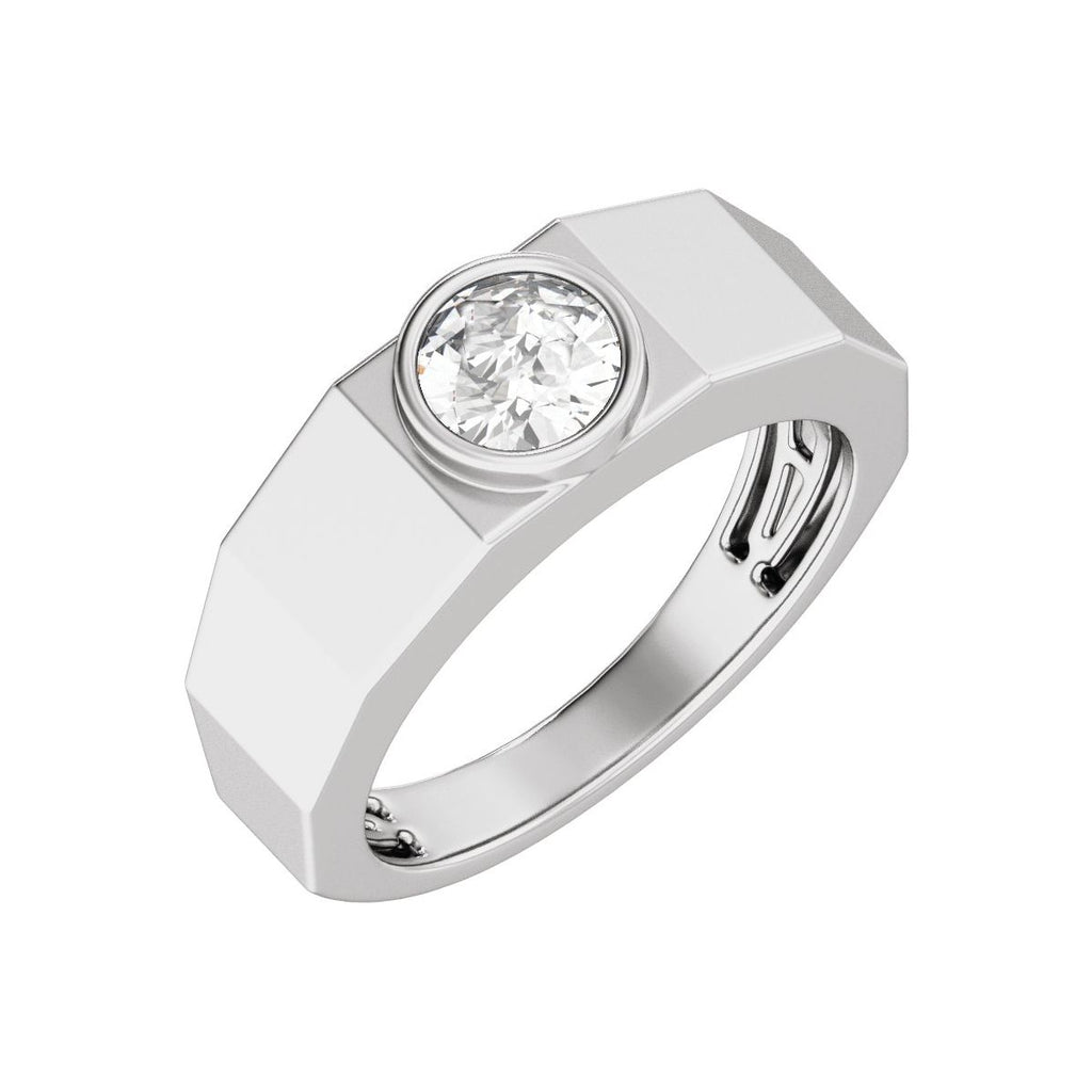 Solitaire Tapered Band