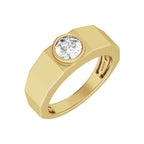 Solitaire Tapered Band