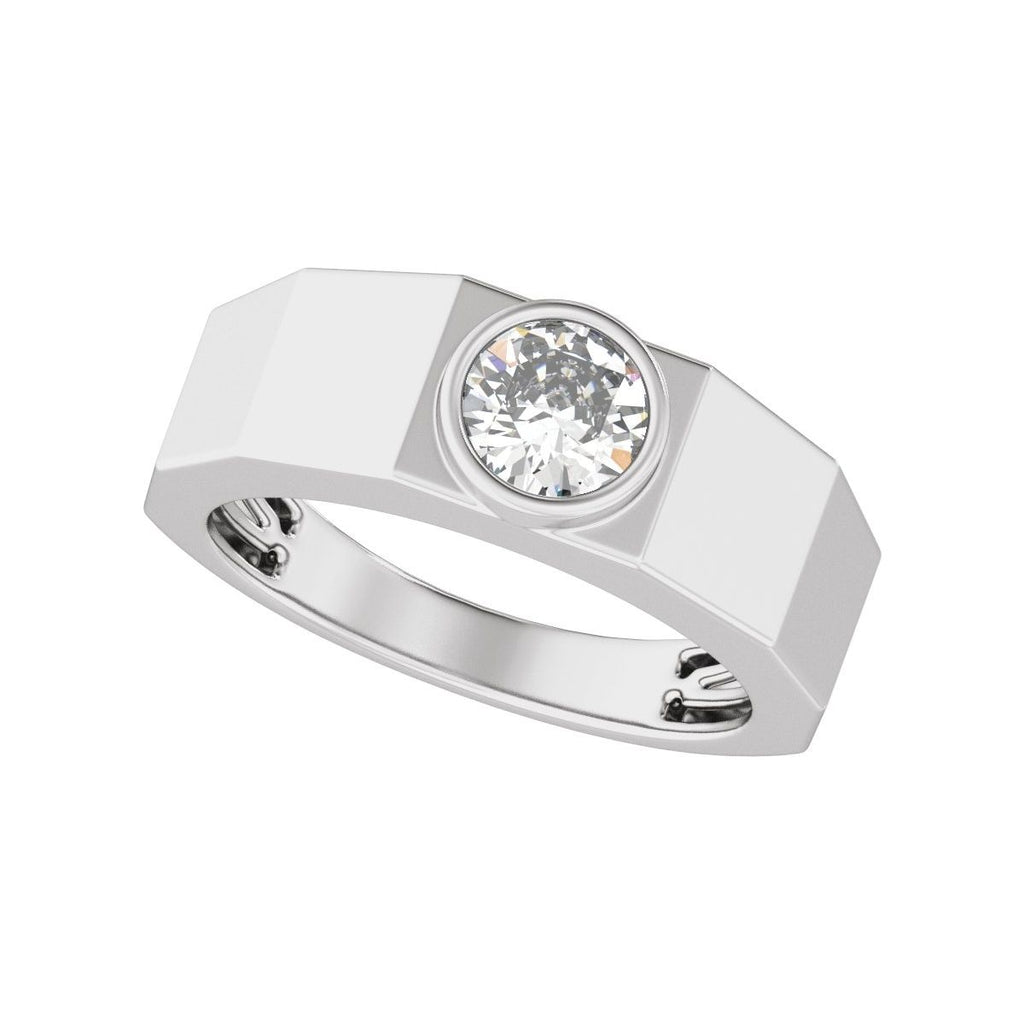 Solitaire Tapered Band