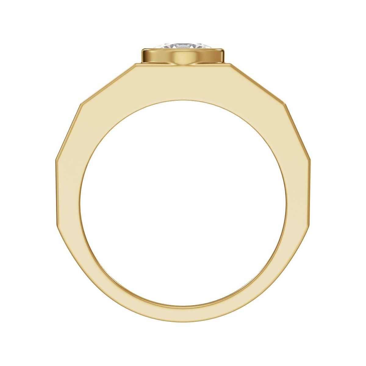 Solitaire Tapered Band