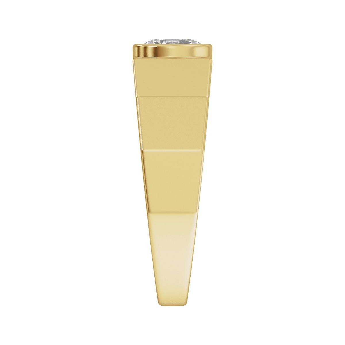 Solitaire Tapered Band