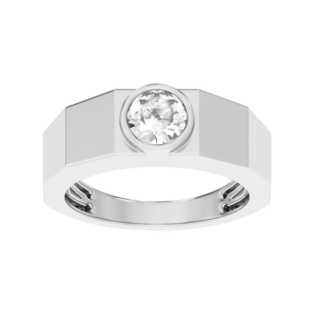 Solitaire Tapered Band