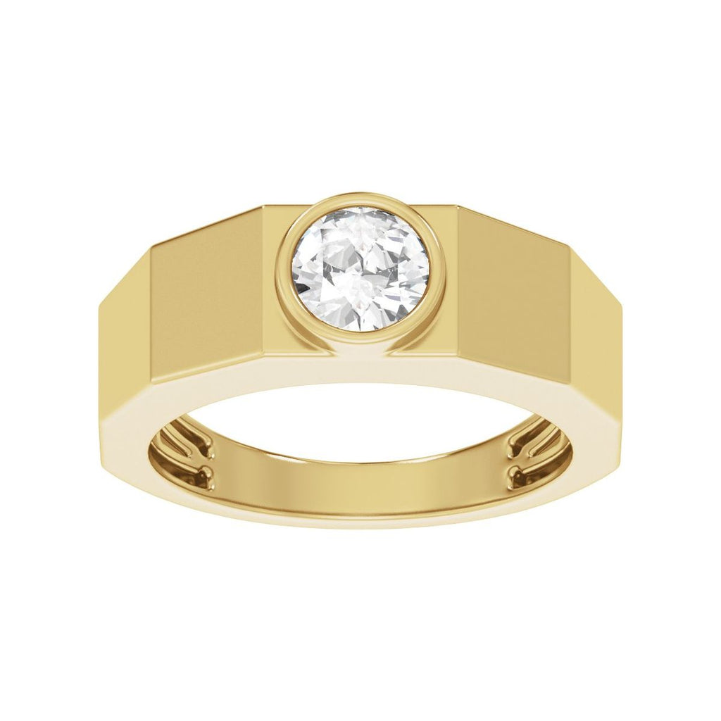 Solitaire Tapered Band