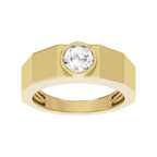 Solitaire Tapered Band