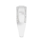 Stepped-Edge Tapered Half Round Band